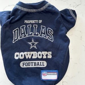 Small dog Dallas Cowboys T-shirt